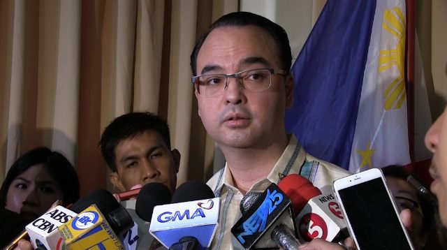 Cayetano conceals facts about China ships near Sandy Cay