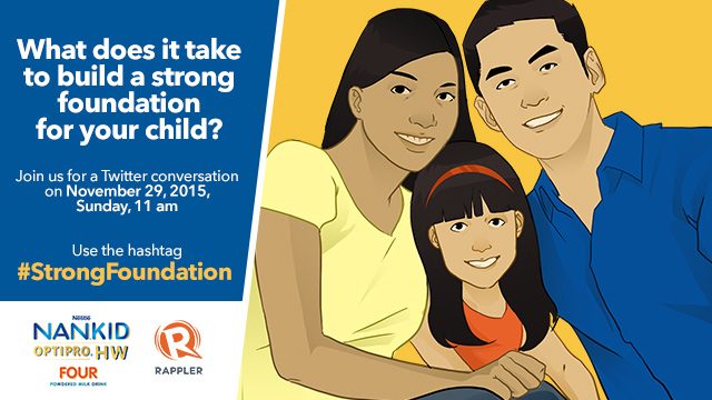 What does it take to build a strong foundation for your child?