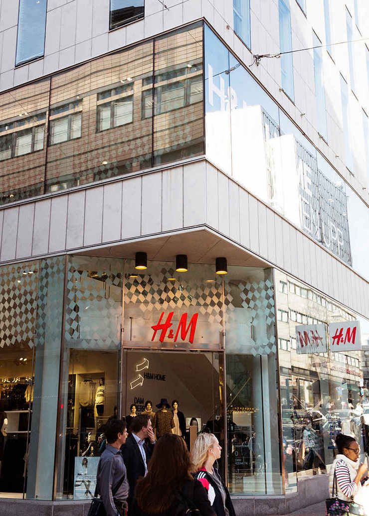 THE SCENE. A busy H&M store in Stockholm, Sweden. Photo courtesy of H&M