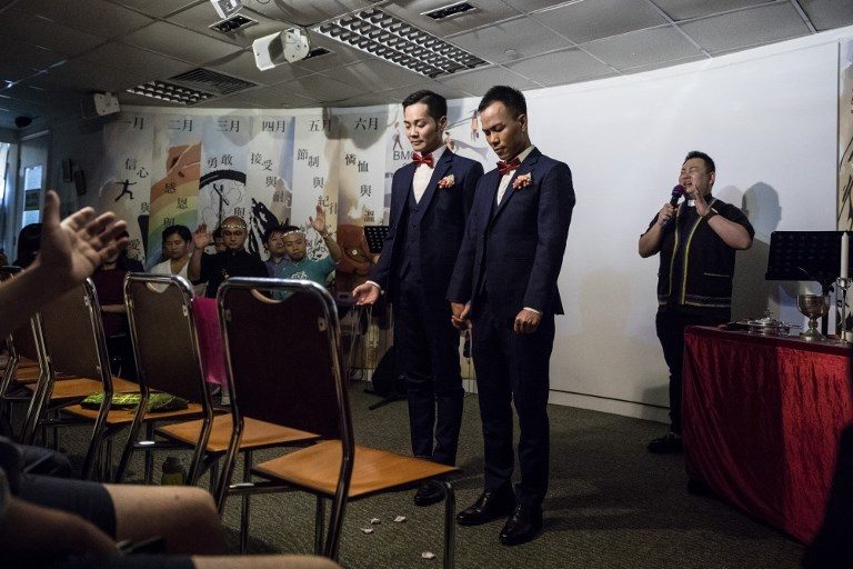 Hong Kong’s behind-closed-doors gay weddings