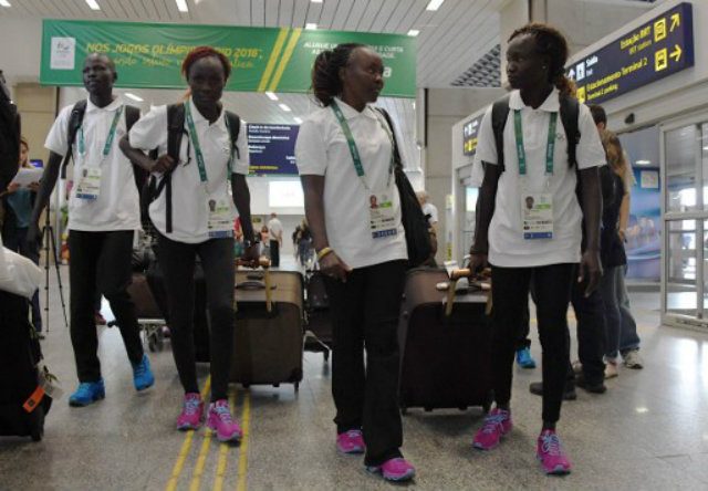 South Sudan refugee Olympians run for glory of lost home