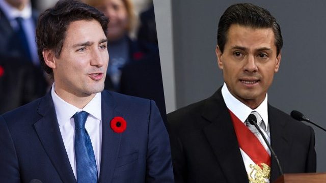 #APEChottie: Canada’s Justin Trudeau, Mexico’s Enrique Peña Nieto