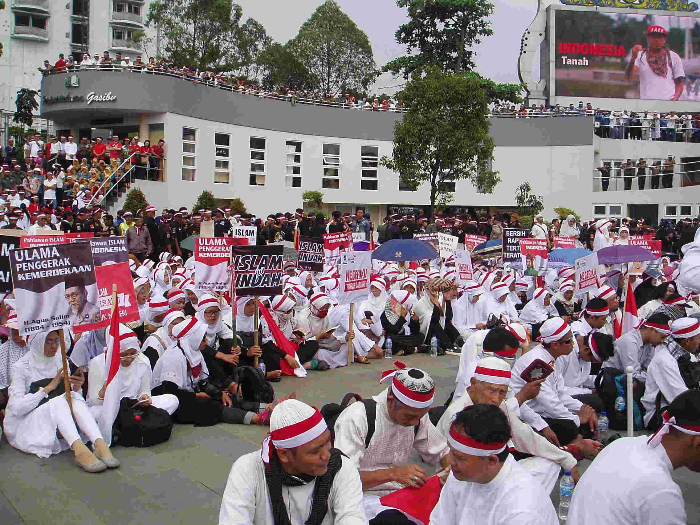Apel Nusantara Bersatu menekankan persatuan Indonesia