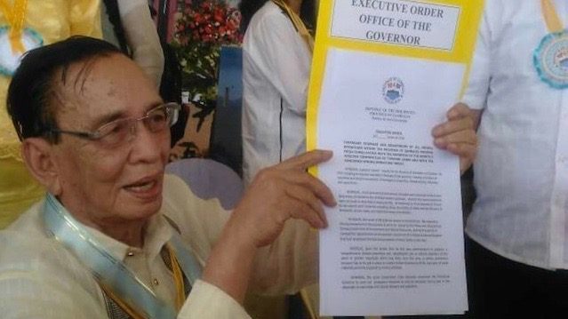 Zambales governor issues executive order to suspend mining