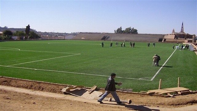 Sebuah lapangan sepak bola di Eritrea. Foto dari fifa.com 