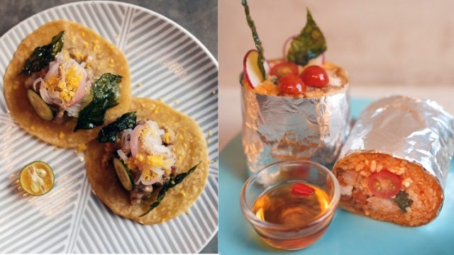 Try sinigang burrito, sisig tacos at Tadeo Filipino-Mexican Comfort Food
