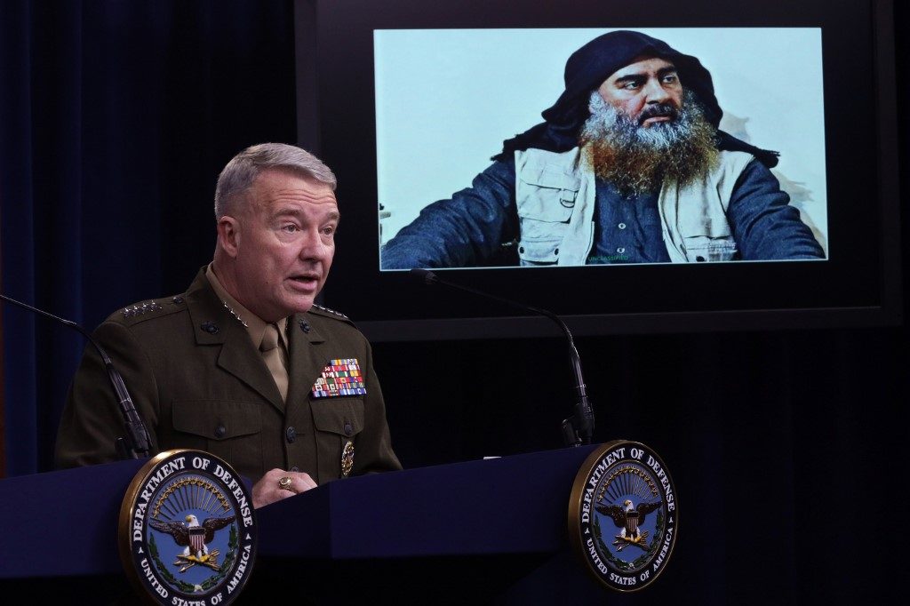 Pentagon releases video, photos of Baghdadi raid