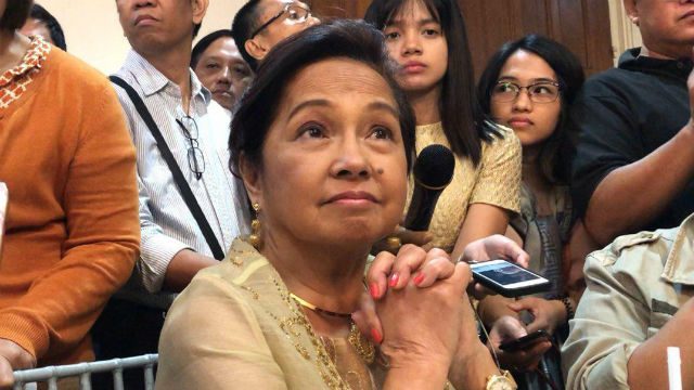 Arroyo: Others got bigger allocations in 2019 budget