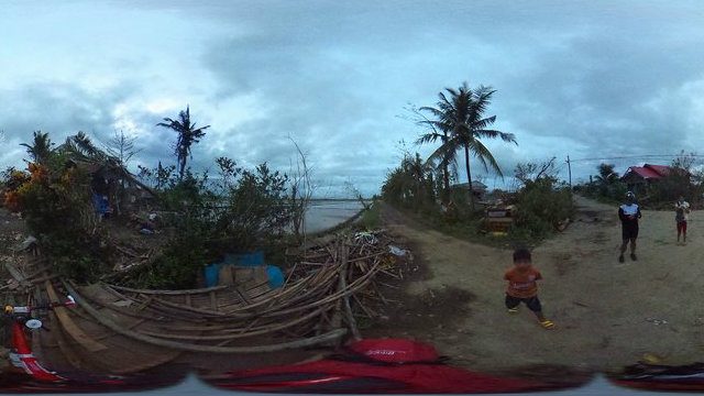 OPEN ROAD. The road to Barangay Malabo in Victoria, Oriental Mindoro. 360 degree picture courtesy of Myles Delfin.  