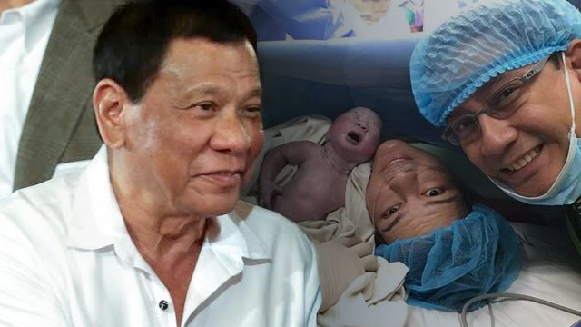 Duterte ‘exceedingly excited’ to see new grandson