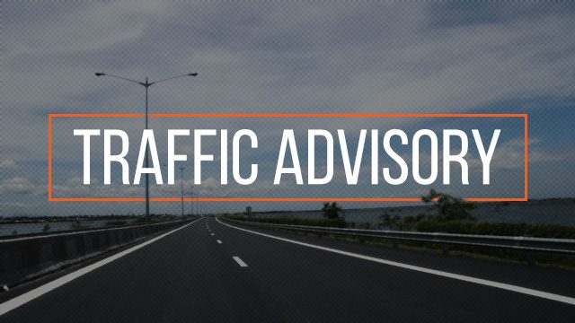 Traffic advisory for Holy Week 2018