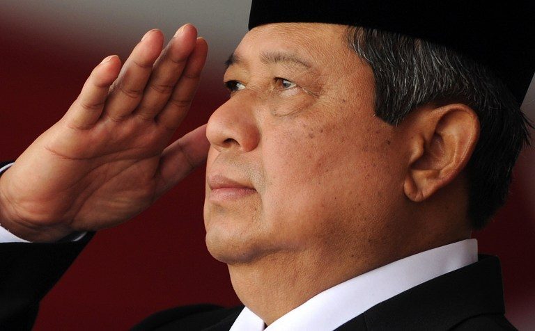 FORMER PRESIDENT. Susilo Bambang Yudhoyono was Indonesian president from 2004 to 2014. File photo by AFP
