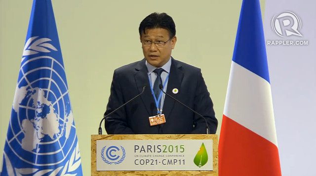 Signing of global climate pact a victory for PH – environment chief
