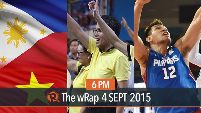 Roxas in Visayas, PH-Vietnam ties, Gilas’ comeback win | 6PM wRap