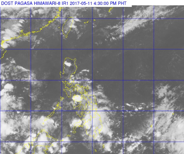 Light-moderate rain in Mindanao, Bicol, E. Visayas on Friday
