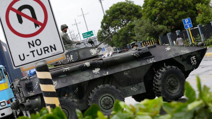 Coup? Here’s the story behind those tanks