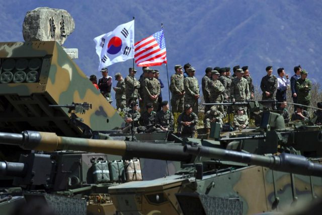 U.S., South Korea confirm suspending military drills