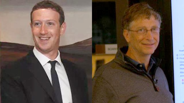 Zuckerberg, Gates make bid for universal Internet access
