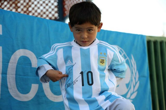 Little Afghan Messi fan still wants to meet his idol