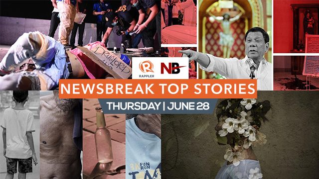 Newsbreak Chats: Anti-tambay campaign, Duterte vs the Church, and other top stories in June 2018