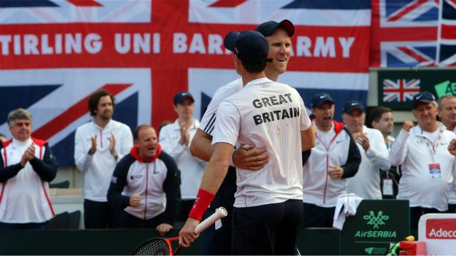 Britain, Argentina, France edge closer to Davis Cup semifinals