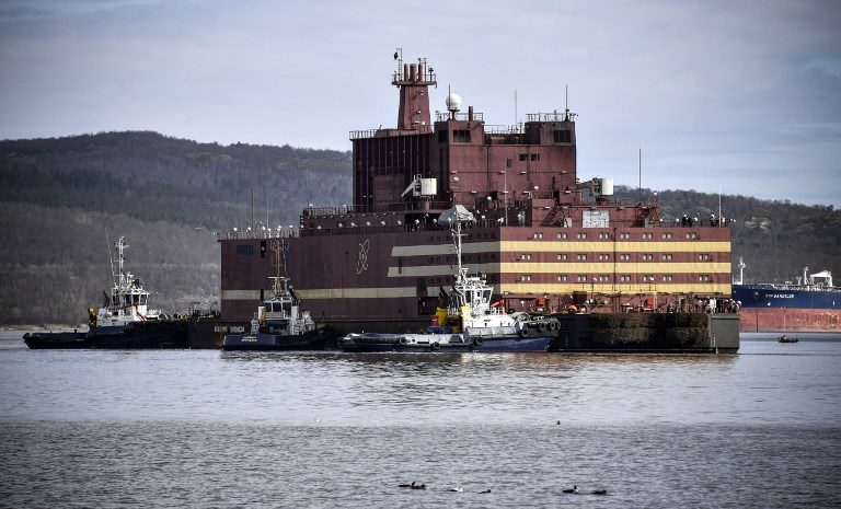 Russia’s world-first floating nuclear plant arrives in port
