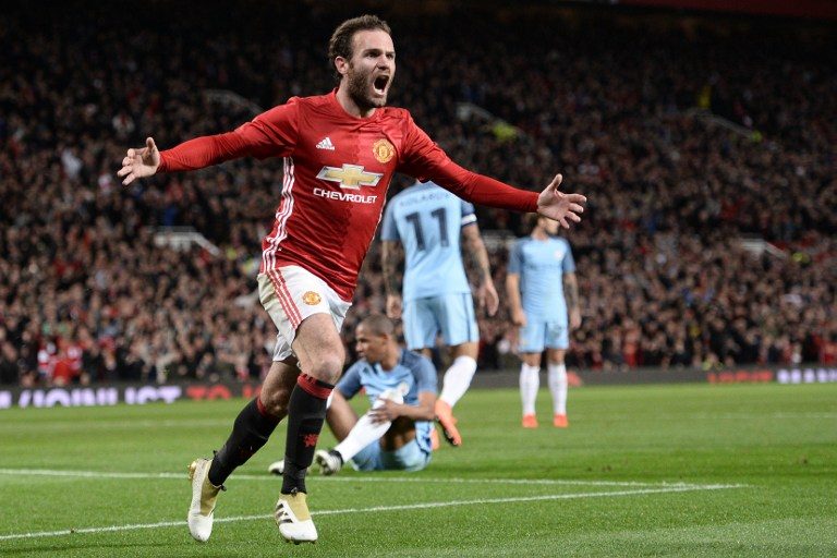 Mata’s goal pushes Man United past Man City in League Cup