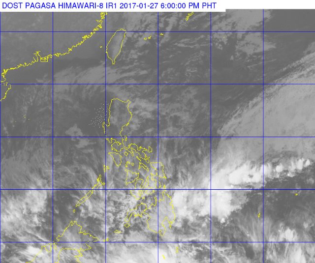 Moderate-occasionally heavy rain for parts of Mindanao on Saturday