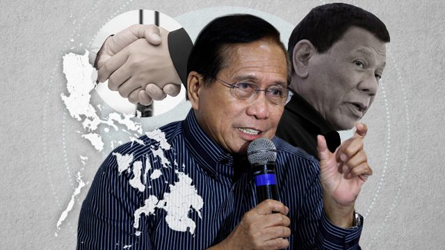 Duterte wants peace talks in PH – Dureza