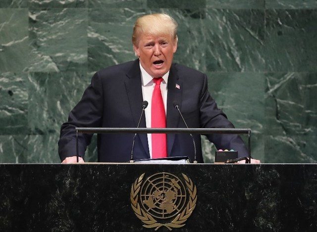 Trump to boast to UN about U.S. success, but troubles mounting