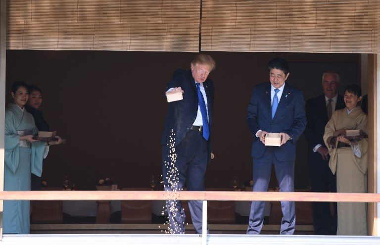 Trump dump delights peckish Japanese fish, outrages Twitter