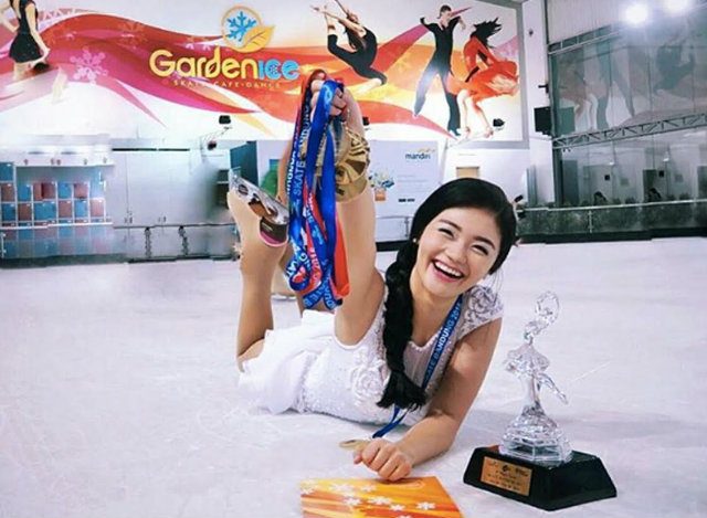 Filipina figure skater wins 4 gold medals in Indonesia