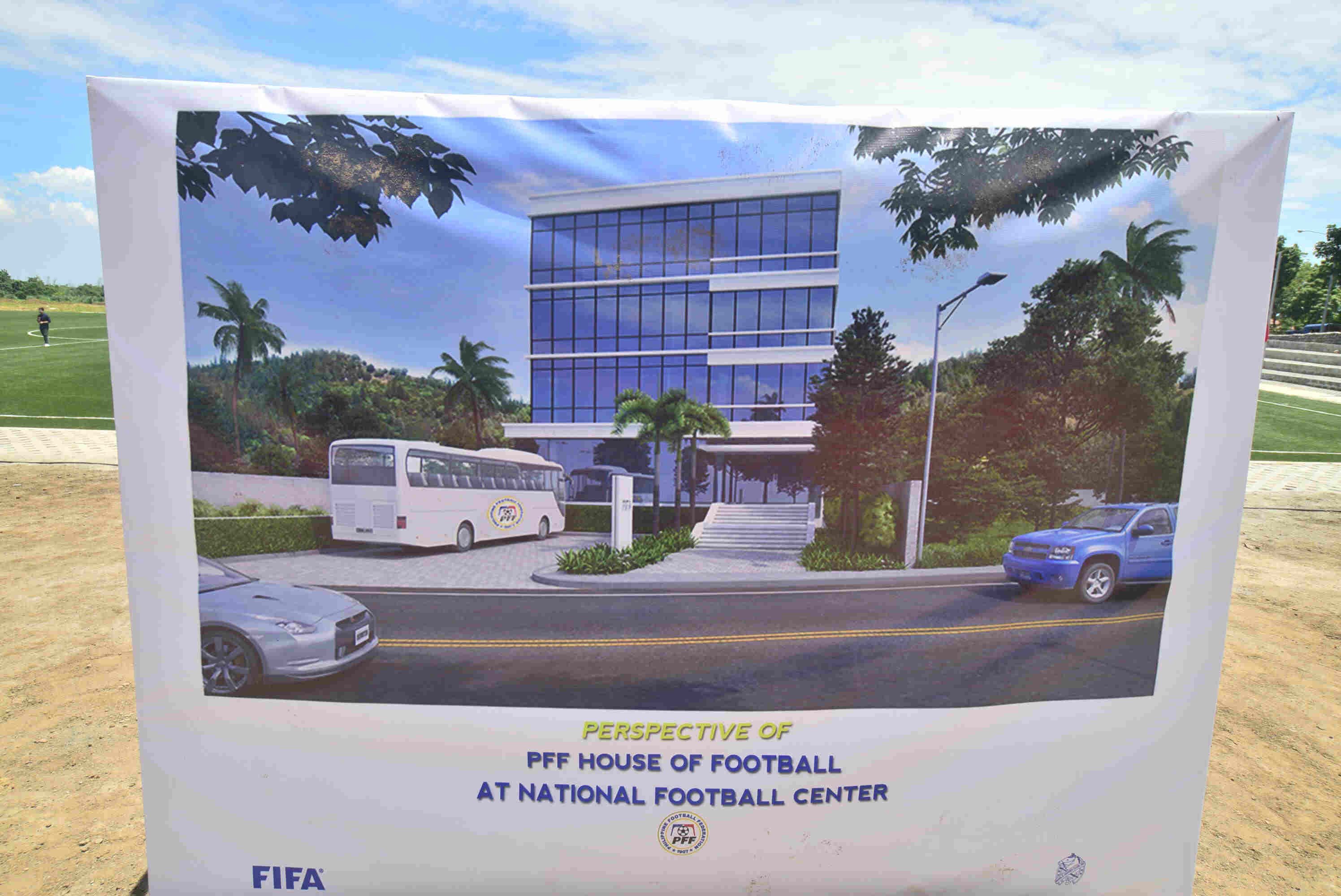NEW HEADQUARTERS. The PFF plans to move its headquarters from Pasig to Carmona. Photo by Bob Guerrero/ Rappler  