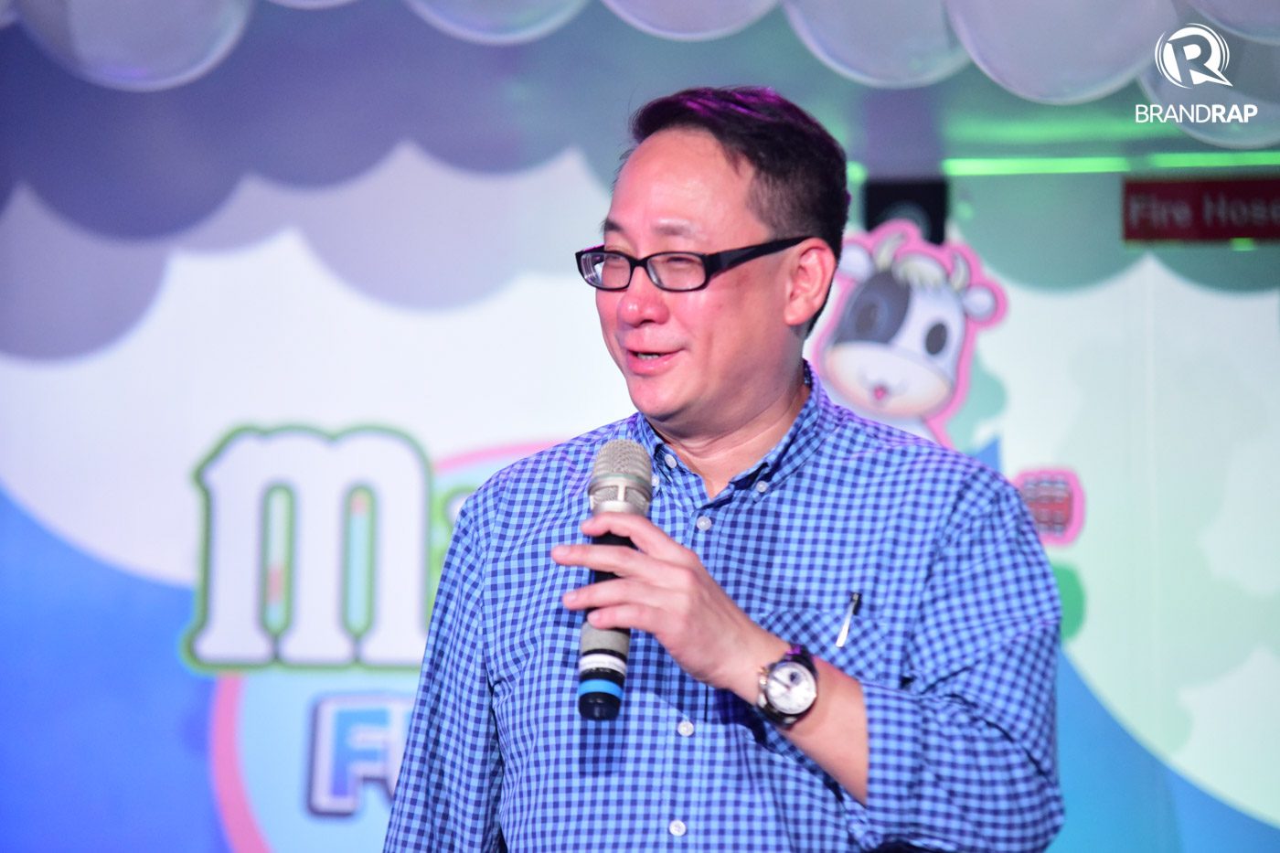 GRATITUDE. Edwin Ong, Milkita’s Chief Executive Officer, opened the program by saying thanks to the event’s participants and sponsors 