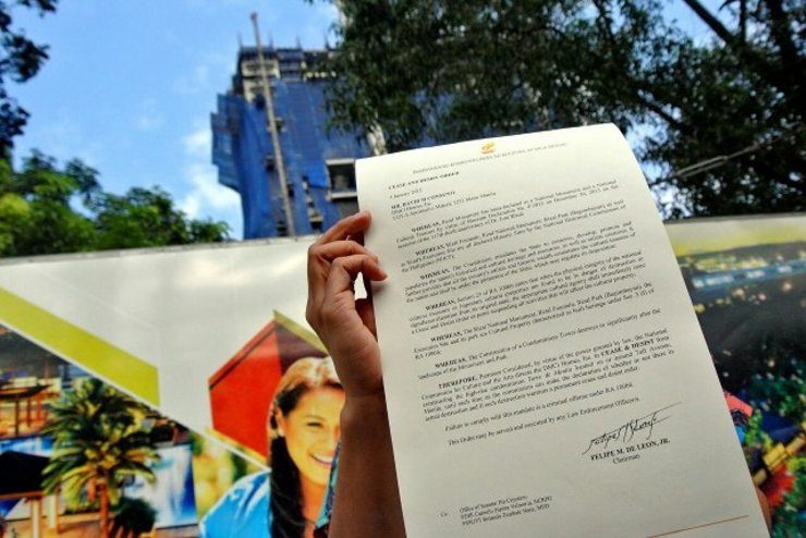 Heritage advocates hail Torre de Manila suspension order