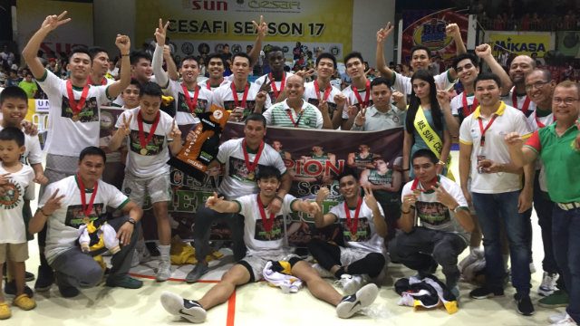 UV Green Lancers clinch 2017 CESAFI title with Game 3 win over UC