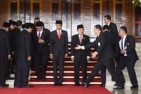 Jokowi bacakan Nota Keuangan, Setya Novanto mendadak absen