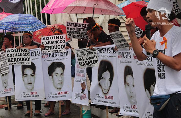 A decade later, farmers want Luisita massacre case reopened