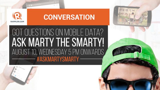 Conversation: Got questions on mobile data? Ask Marty the Smarty!