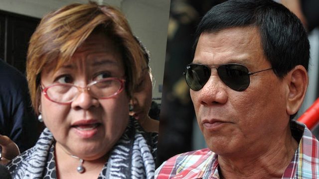 Duterte ‘sympathizes’ with De Lima on INC but…