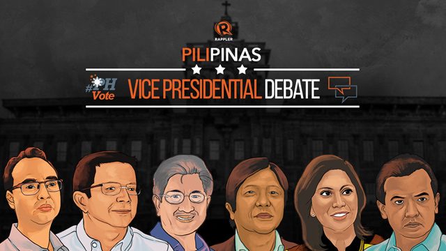 PiliPinas 2016: The Vice Presidential Debate