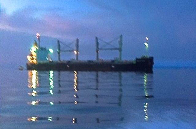 Grounded foreign ship taken out of Cebu dive spot