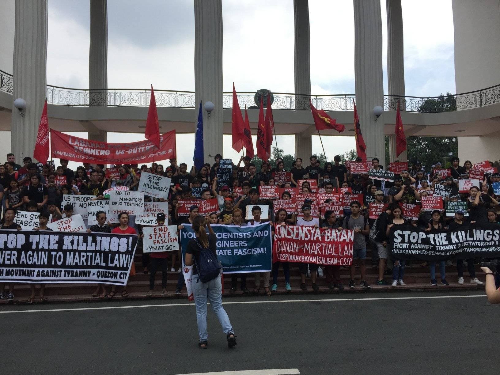 Martial Law anniversary protests: Millennials own the fight