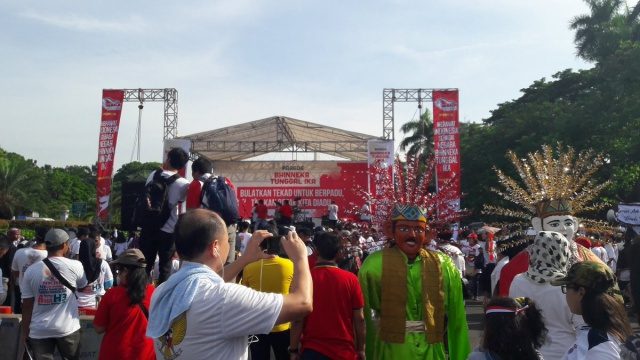 Upaya rekatkan kembali Indonesia melalui parade Bhinneka Tunggal Ika