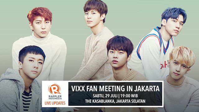 LIVE UPDATES: VIXX Fan Meeting in Jakarta
