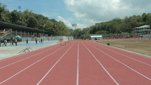 YOUTH EMPOWERMENT. Many of the sports events will happen in the rubberized track of the Binirayan Sports Complex. Photo by Jieven Santisteban/ Rappler   