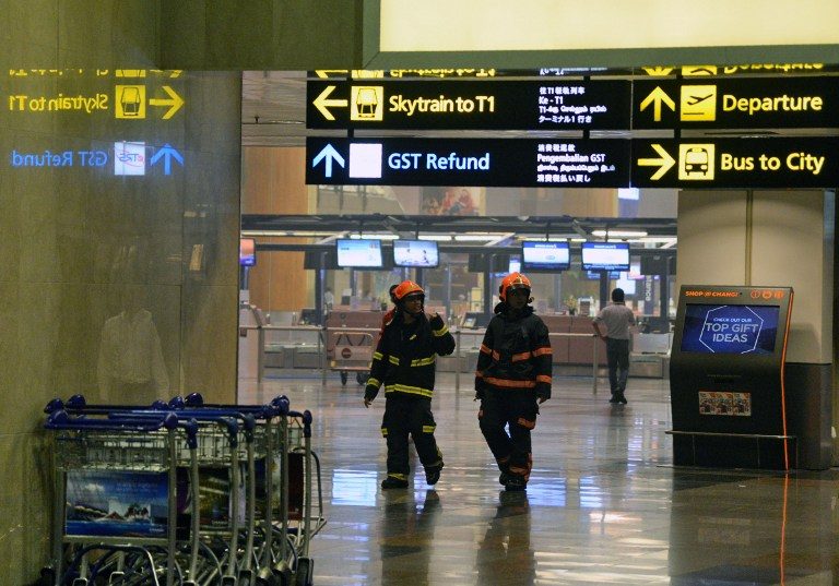 Fire triggers evacuation at Singapore’s Changi airport