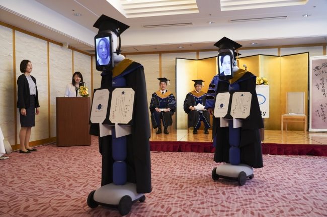 Avatar robots at graduation? Japan pioneered them