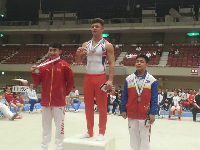 Carlos Yulo bags bronze at International Junior Gymnastics Competition