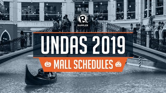 Undas 2019: Mall schedules during All Saints’ Day weekend